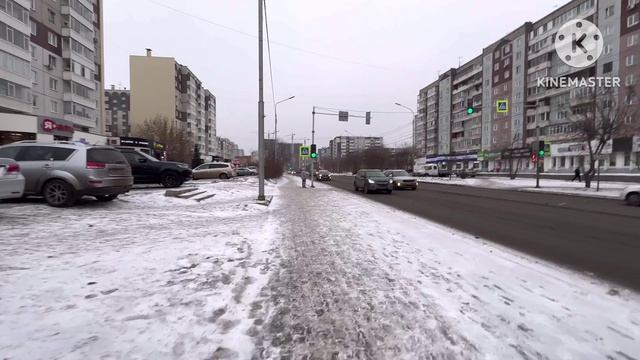 Красноярск 4.12.24г -4❄️ул Молокова, ул. 78-й Добровольческой Бригады, ул. Алексеева