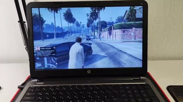 Тест GTA 5 на HP ProBook 255 G3 K3X69ES для авито объявления