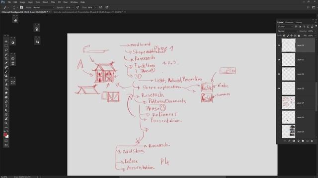 Environment concept art SKETCHING MORE [6]