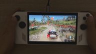 Nvidia GeForce NOW Priority Tier RTX3060 on ASUS ROG Ally Z1 Extreme WRC Generations 1080p 10W