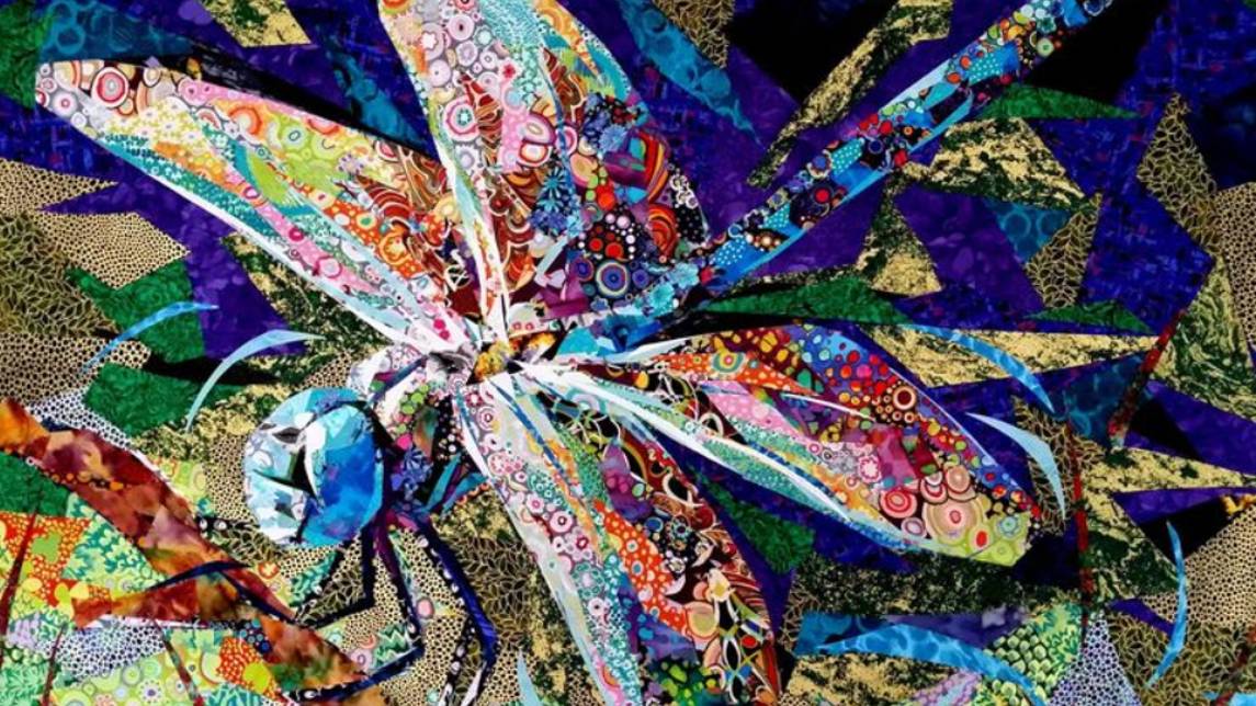 Пэчворк: бабочки, пчелы и другие насекомые