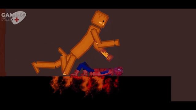 Spider-Man vs Melon Playground in People Playground