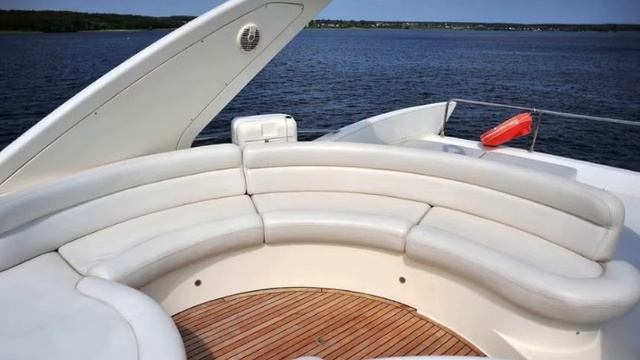 Яхта Azimut 55 (Азимут) (видео) - аренда яхт и катеров  СК Моспароходство