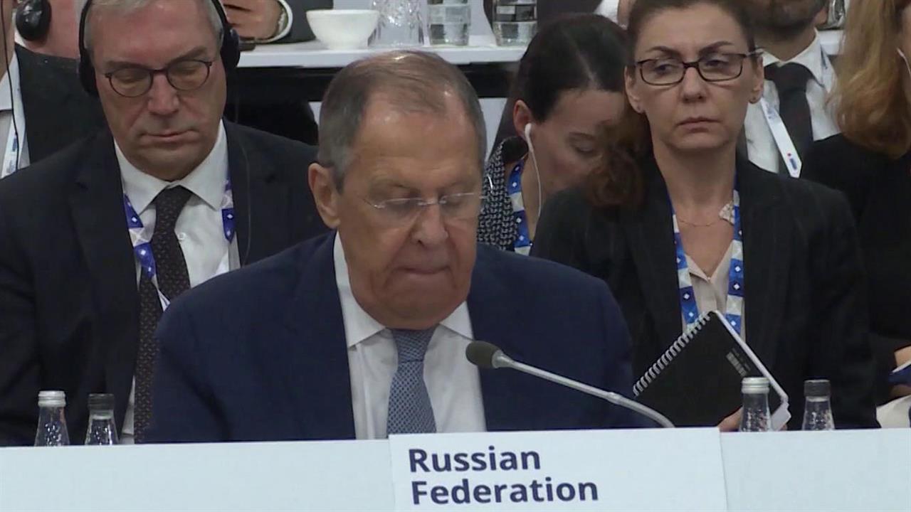Сергей Лавров принимает участие в заседании совета министров иностранных дел ОБСЕ