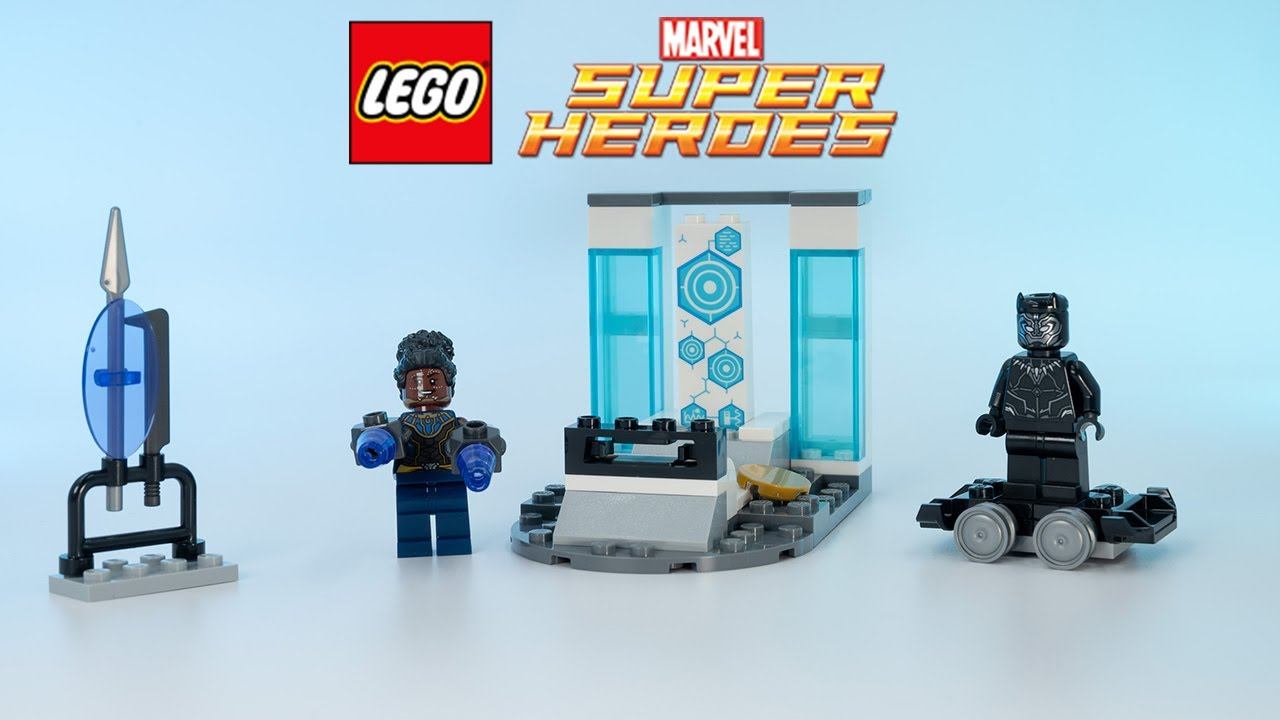 Lego 76212 Лаборатория Шури Shuri's Lab Лего Марвел черная Пантера