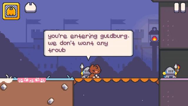 SUPER CAT TALES 2 GAMEPLAY PART 10 : GULDBURG + LORD IRIDIUM