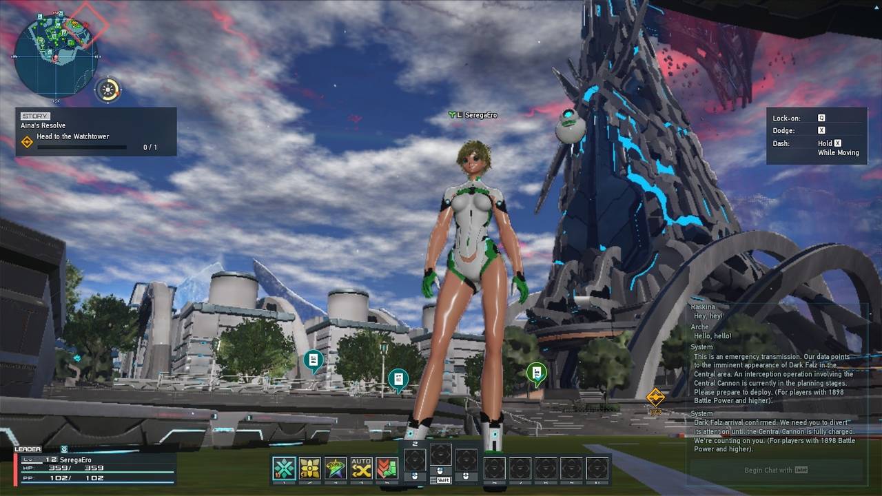 PHANTASY STAR ONLINE 2 NEW GENESIS Продвигаемся по сюжету