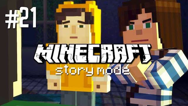 4 раза на Кристаллы Minecraft Story Mode (серия 21)