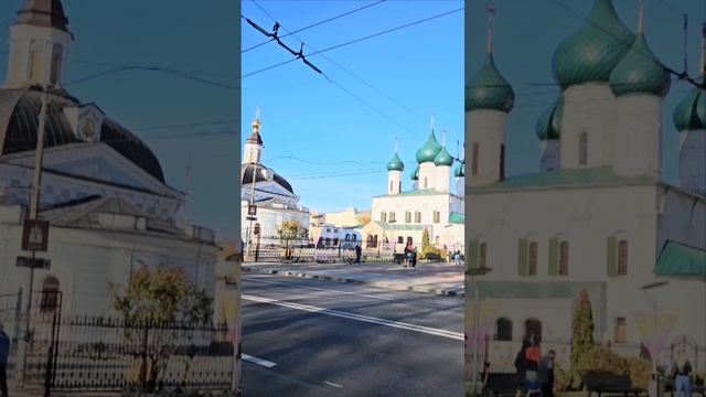 Прогулка по старинному городу Ярославль