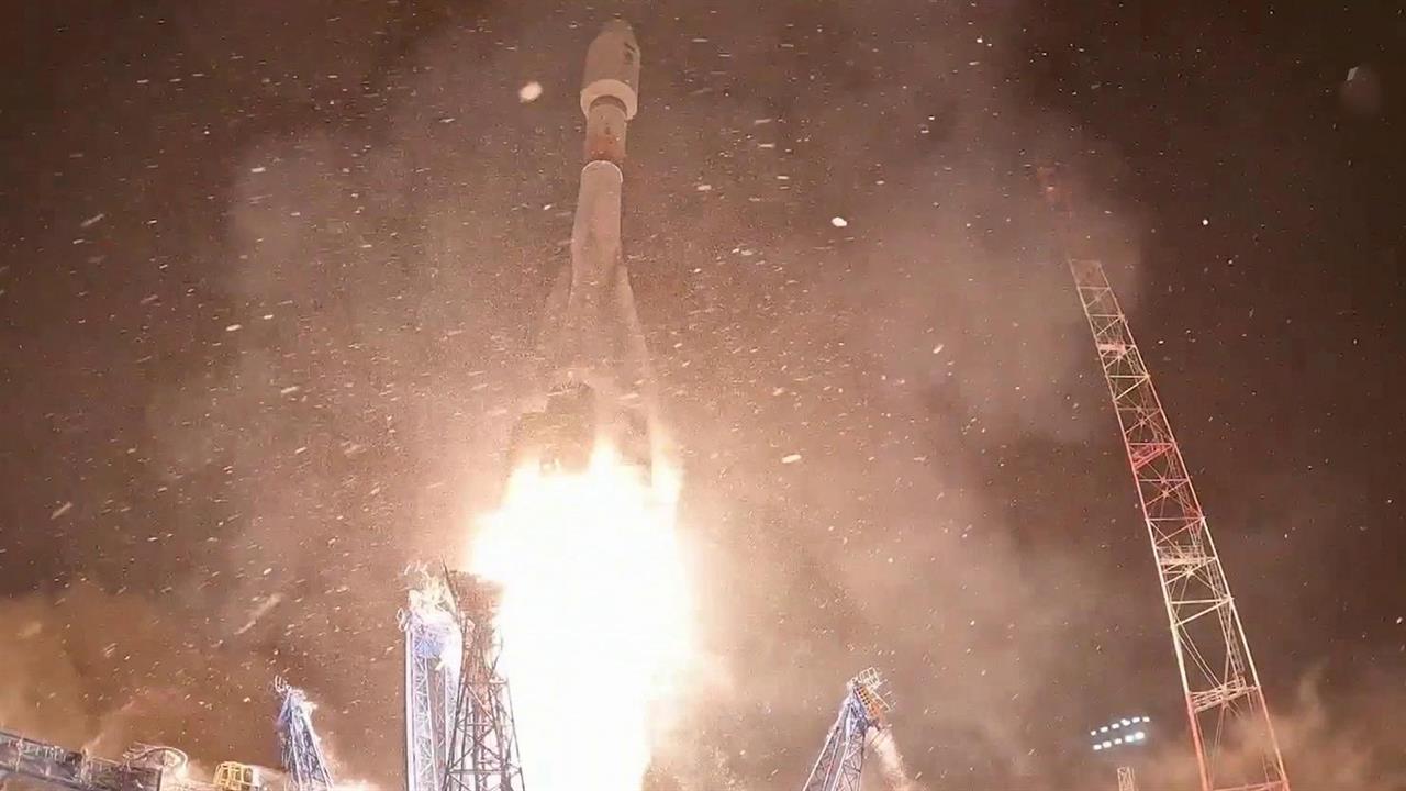 С космодрома "Плесецк" успешно выведен на орбиту новый военный спутник