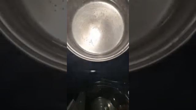 Time lapse of water boiling