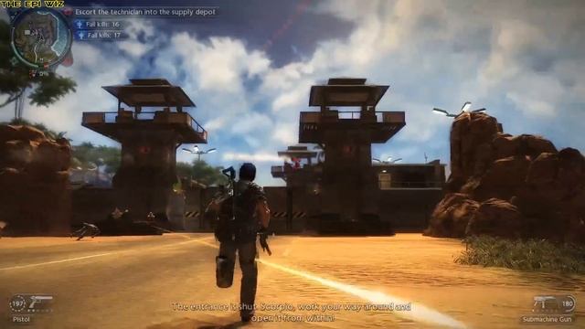 Just Cause 2 Gameplay Part 18 - Reapers Stronghold Takeover #2 A Second Amendment