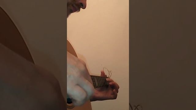 Фрагмент пьесы для гитары - Guitar piece fragment
