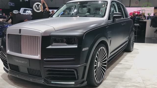 Rolls-Royce Cullinan Billionaire Mansory 2020
