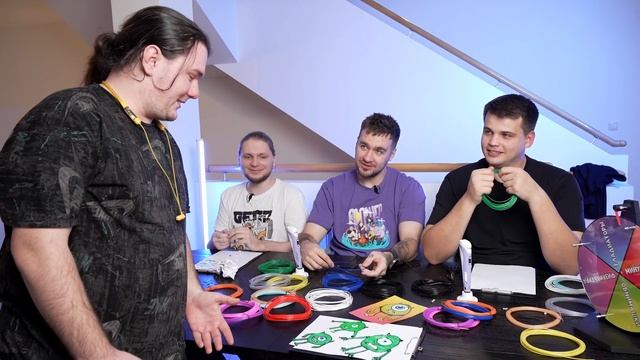 Дюшес Кто лучше нарисует 3D ручкой челлендж!