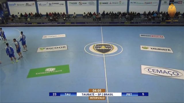 TAUBATÉ (BRA) vs PARTILLE (PER) | HANDBALL SCA CLUBES MASCULINO 2024