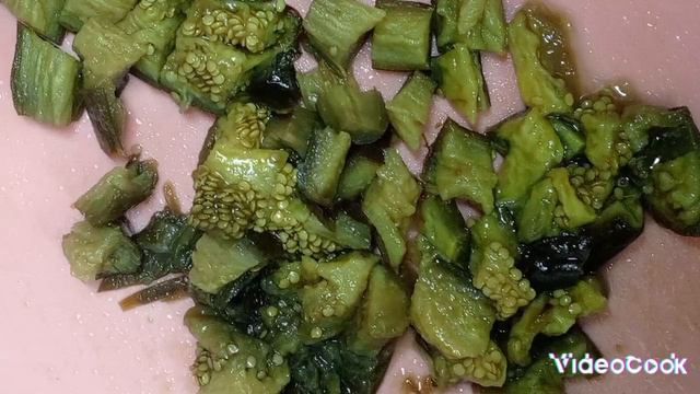Быстрый и вкусный салат из моченых баклажанов🥚🍆🧅