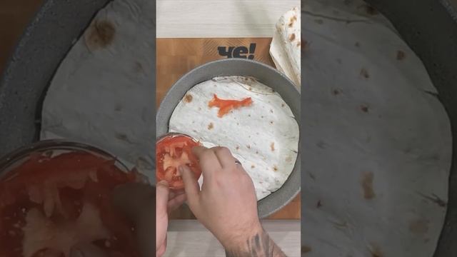 ЛАВАШ С ВЕТЧИНОЙ И СЫРОМ