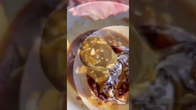 Рецепт приготовления рёбрышек в соусе барбекю🍖