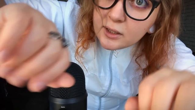 АСМР БЕЗ НАУШНИКОВ 🚫🎧 МАССАЖ ЛИЦА и БЫСТРЫЙ ШЕПОТ 👐