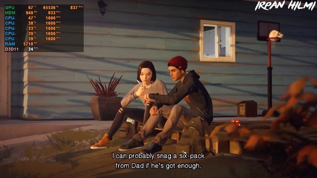 Life is Strange 2 - AMD Ryzen 3 2200U Vega 3 - ASUS X505ZA