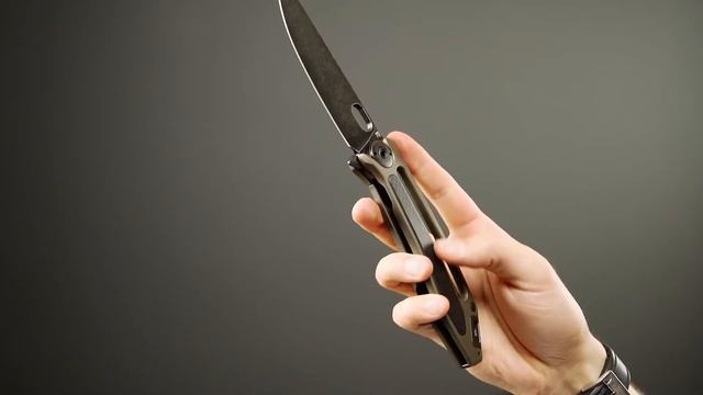 Нож CKF Kadat сталь M390 рук. титан/карбон/цирконий/тимаскус (Алексей Воробьёв)