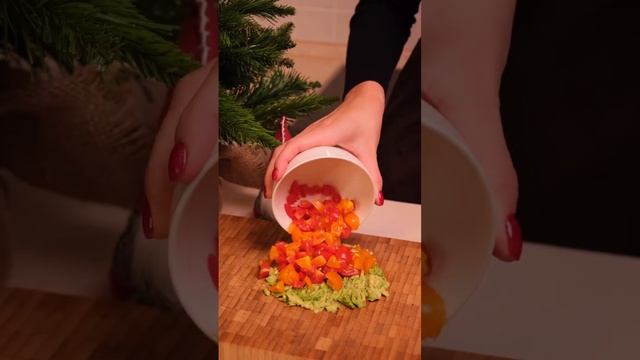 Брускетты с креветками  украсят  праздничный стол👌 