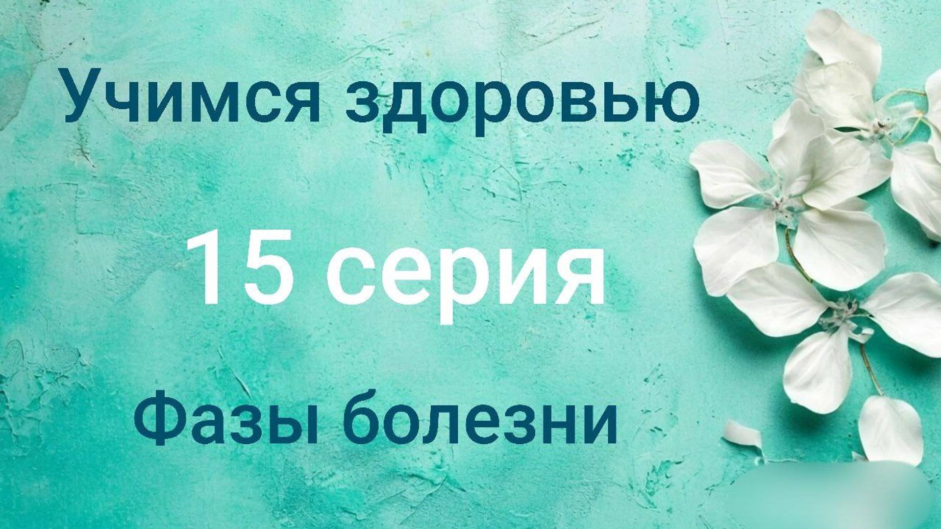 Учимся здоровью. 15 серия. Фазы болезни