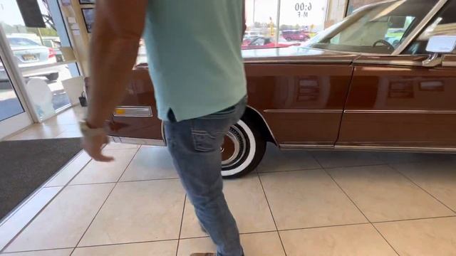 1978 Cadillac Eldorado Biarritz outside walk around