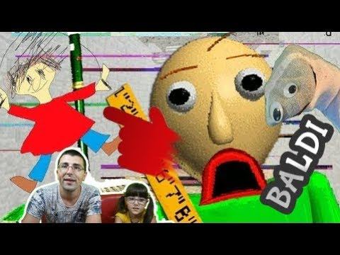 Мы решили вернуться в школу к BALDI!! Нас поймал ХУЛИГАН!