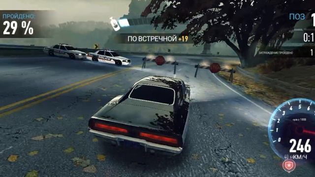 Need For Speed No Limits Dodge Charger прохождение Уход от Риверы часть 4