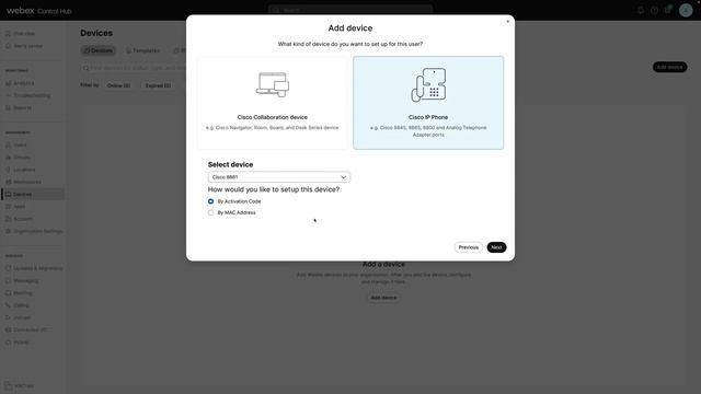 05_008. Webex Device Onboarding