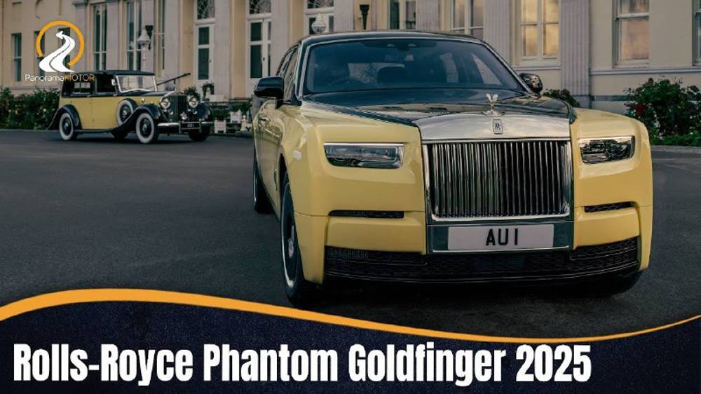 Rolls Royce Phantom Goldfinger 2025