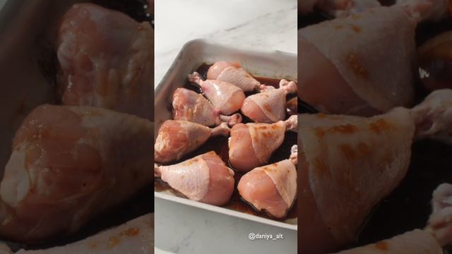 Куриные ножки в соево-медовом соусе🍗