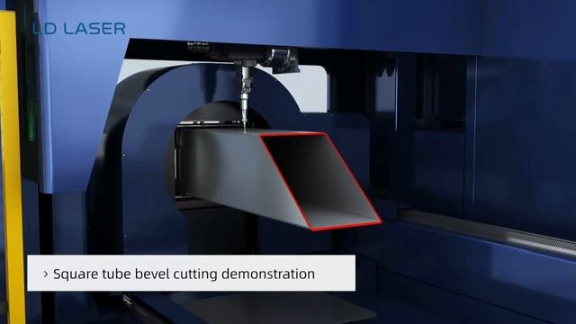 Лазерный труборез - балкорез от LDlaser S6 1236 с полуавтоматической загрузкой