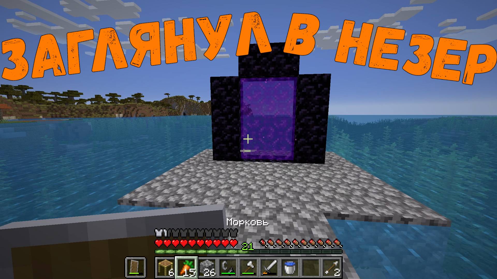 Заглянул в Незер || Minecraft - 06