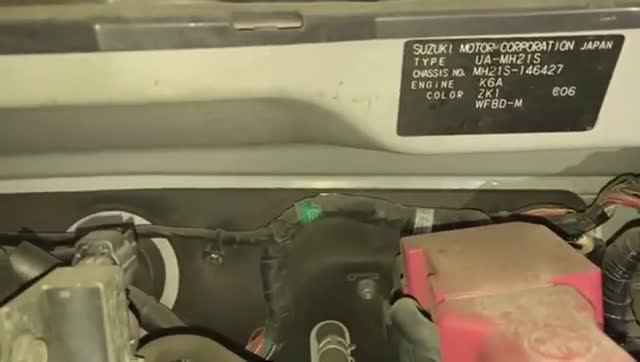 NT-385 SUZUKI WAGON R MH21S-146427 K6A AT