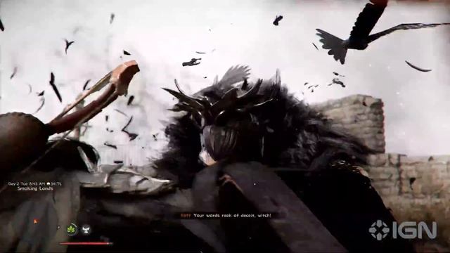 Crimson Desert 7 минут битвы с боссом Ведьма Мари