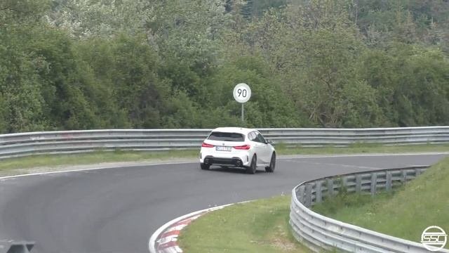 BMW M135i в буквальном смысле подвергся разрушительному испытанию на Нюрбургринге!