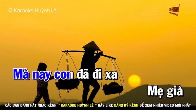 Lòng Mẹ 2 Karaoke Tone Nam