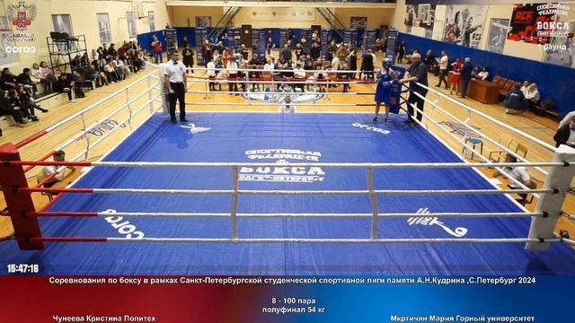 100 пф 54 кг Чунеева Кристина Политех Мкртичян Мария Горный университет