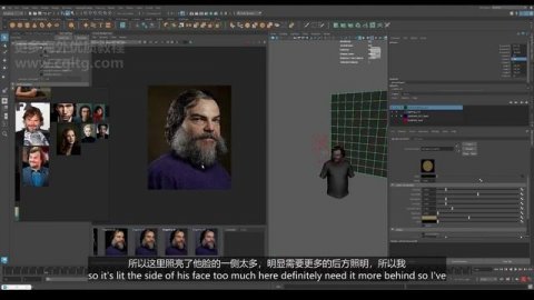 34.Lighting + Rendering -Lighting the Portrait
