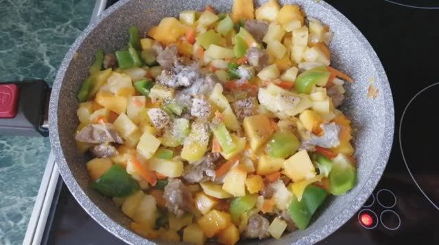 Овощное рагу. Вкусное рагу с мясом и овощами