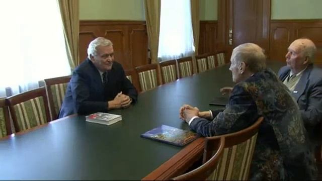 Видеорепортаж Н. Хейкинена о пребывании Евгения Евтушенко в Петрозаводске