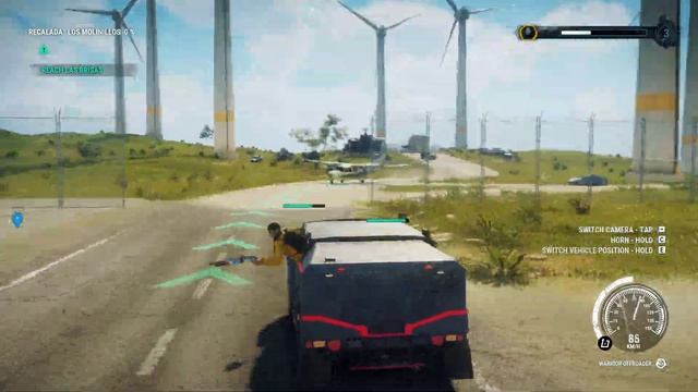 Attack Plane! The most powerful enemy in Just Cause 4!