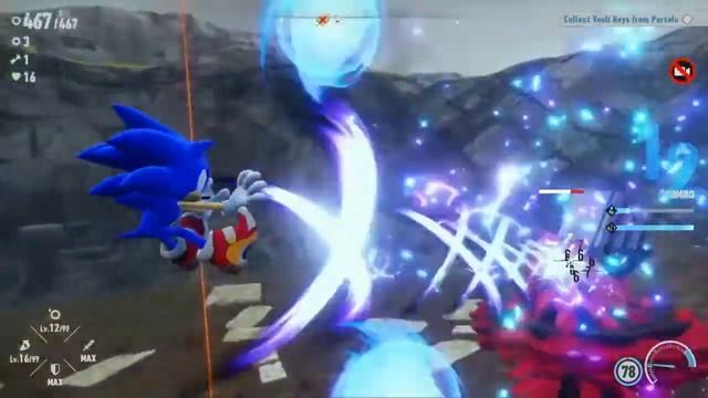 Sonic Frontiers PS4 (1080p) - Ouranos Island Part 1