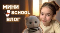 МИНИ SCHOOL ВЛОГ✨