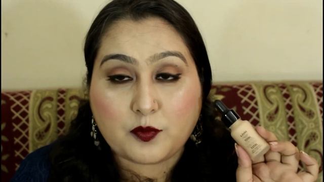 LAKME ABSOLUTE ARGAN OIL SERUM FOUNDATION VS NYX TOTAL CONTROL DROP FOUNDATION.