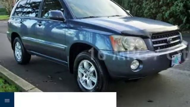 2002 Toyota Highlander Limited for sale in Milwaukie, OR