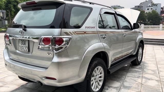 Toyota Fortuner 2014 2 cầu Nguyên bane Hàng Hiếm lăn bánh 12 vạn chất khét lẹt